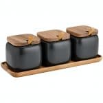 Charcoal Canister and Spoon Set